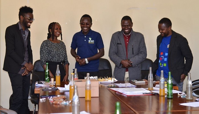 The high table sharing moments, before cake, consuming 🙂